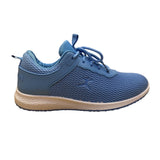 Danskin Women’s Blue Vegan Mesh Lace-Up Athletic Praise Running Shoes Size 8.5