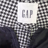 Gap Womens Black & White Houndstooth High-Rise Kick Fit & Stretch Pants Size 4