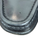 Vtg Gucci Black Leather Mocassino Pelle Mors Vit Bulgaro Horsebit Loafers Sz 6B