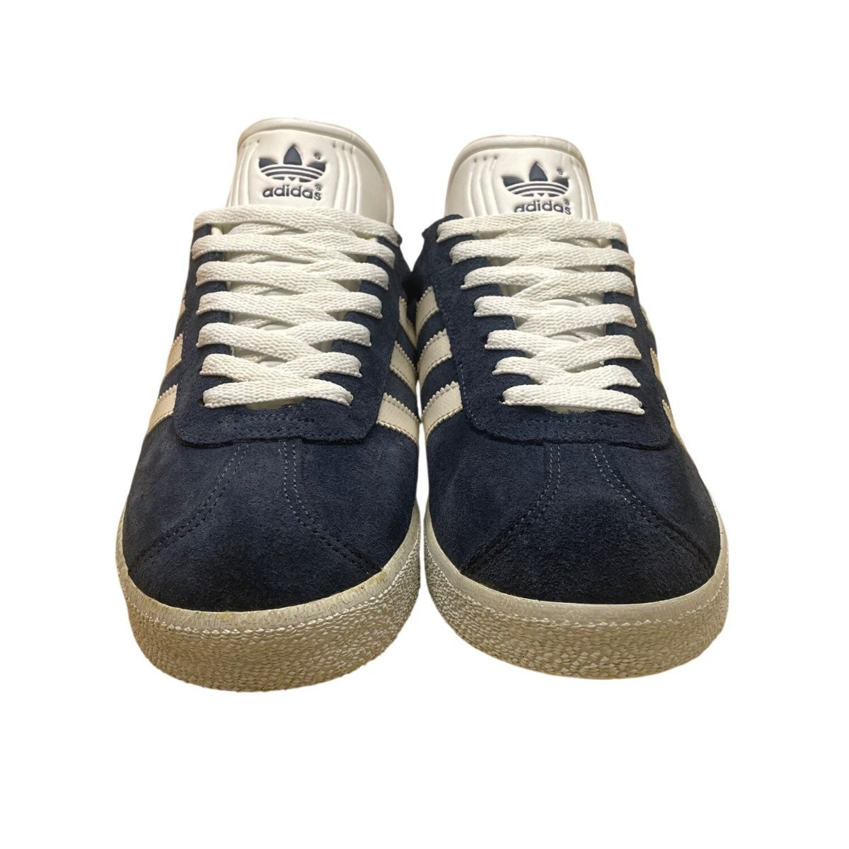 Vintage Adidas Women’s Navy Suede White Leather Gazelle Sneakers Size 9
