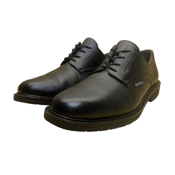 Mephisto Men’s Black Leather Comfort Lace-Up Derby Shoes Size 11