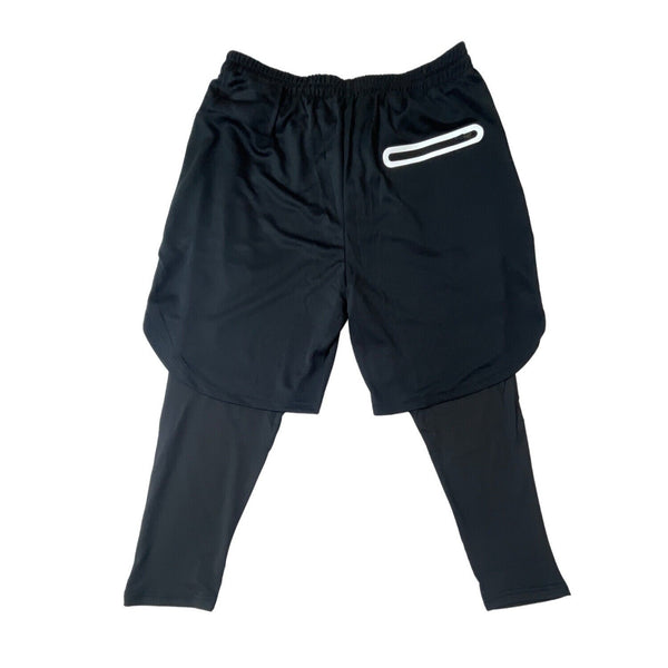 Aha Selected Men's Black Training Pants Sz XL - NWT