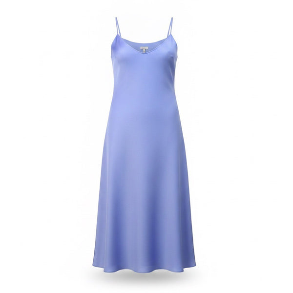 J.Crew Womens Lavender Slip Maxi Dress Classic Spaghetti Strap Size 4 