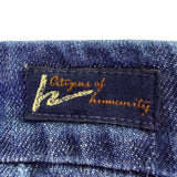 Citizens Of Humanity Womens Blue Cotton Blend Flare Leg Jeans Size 25