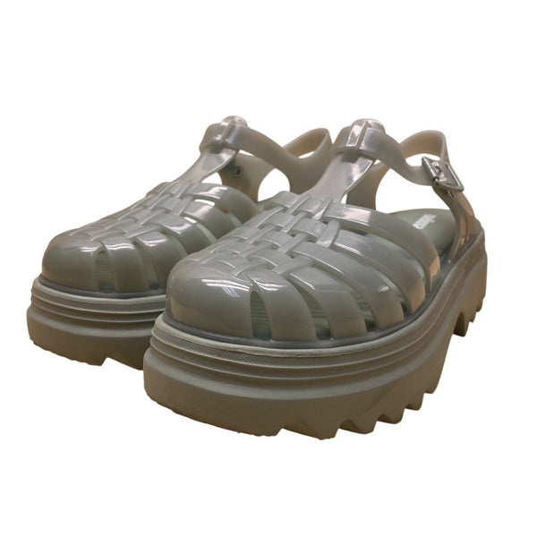 Melissa Women’s Green Vegan Jelly With Adjustable Buckle Strap Sandals Size 8