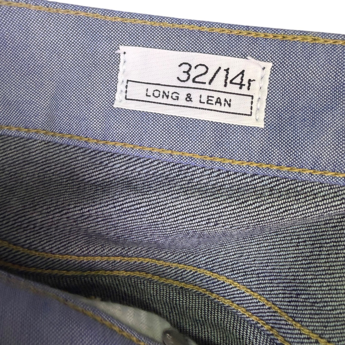 Gap Womens Dark Denim Jeans Long & Lean Flare Mid Rise Stretch Size Leg 32/14R