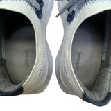 Allbirds Women’s White & Blue Knit Tree Dasher Lace-Up Running Sneakers Sz 10.5