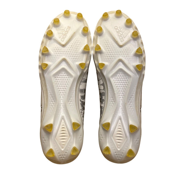 Adidas Men’s White Athletic Freak X Big Mood Football Cleats Size 12