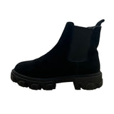 Urban Outfitters Women’s Black Suede Chunky Sole Chelsea Boots Size 8 US