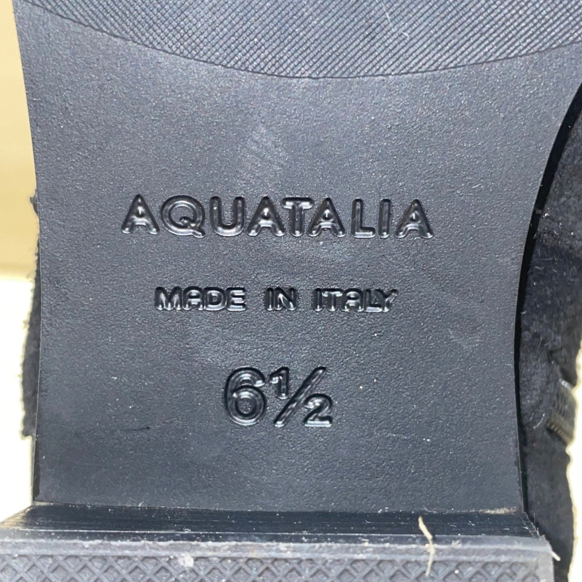 Aquatalia Women’s Black Suede & Stretch Calve Knee-High Nolita Boots Size 6.5M