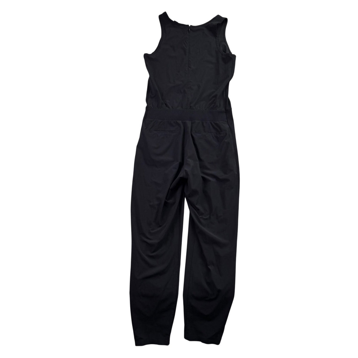 Athleta Womens Black Brooklyn Jumpsuit Sleeveless V-Neck Style Size 6 