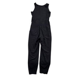 Athleta Womens Black Brooklyn Jumpsuit Sleeveless V-Neck Style Size 6 