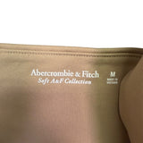 Abercrombie & Fitch Womens Beige Cotton Spandex Bodysuit Size M