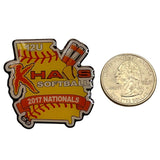 12U Khaos Softball 2017 Nationals Enamel Pin With Backing Clasp