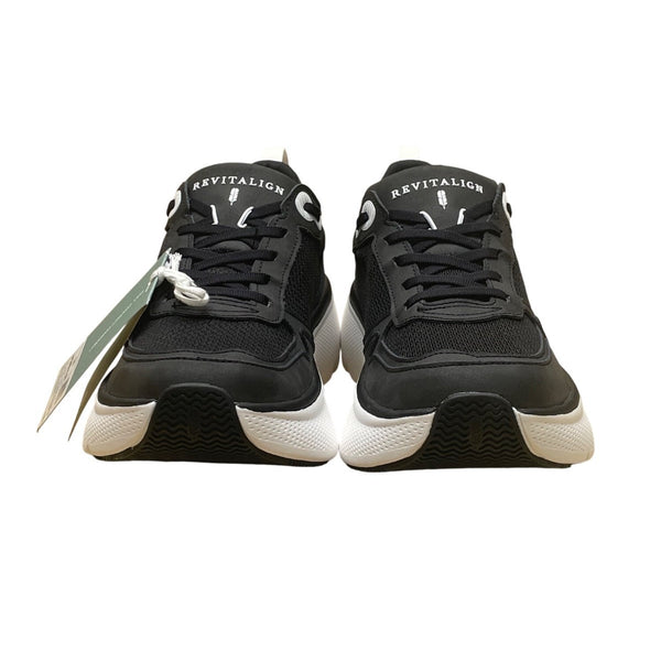 Revitalign Women’s Black Mesh & White Sole Lace Up Clio Sneakers Size 9.5B