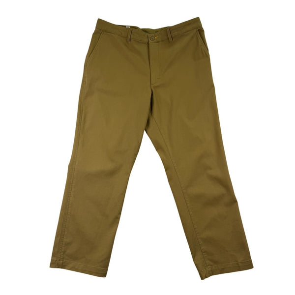 L.L.Bean Mens Khaki Coolmax Classic Fit Pants Comfortable Durable Sz 38Wx29L