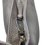 Cole Haan Women’s Tan Pebbled Leather Zippered Hobo Style Satchel Bag