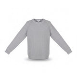BP Womens Gray Ribbed Knit Crewneck Sweater Size S