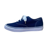 G.H. Bass & Co Women’s Navy Canvas Lace-Up Bass Happy Sneakers Size 10 M