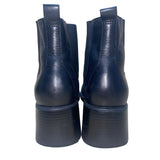 Clarks Women’s Black Leather Slip-On Comfort Chelsea Moma Ankle Boots Size 8M