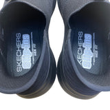 Skechers Men’s Black Slip-Ins Air Cooled Memory Foam Walking Shoes Size 10.5W