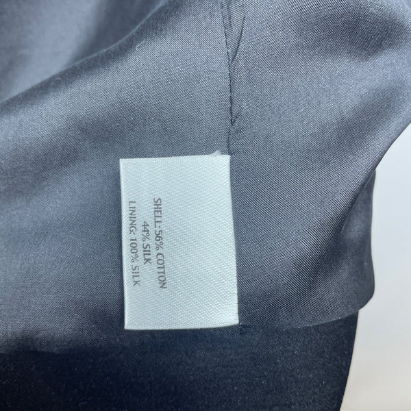 Eileen Fisher Womens Black Jacket XS Satin Finish New
