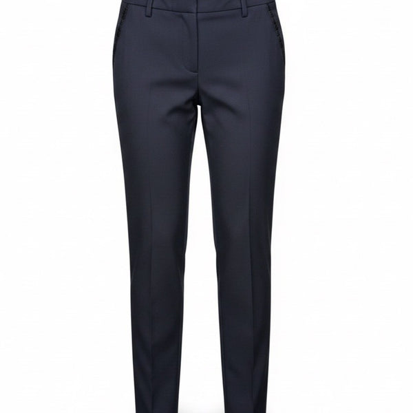 Zac & Rachel Womens Black Slim Fit Ankle Pants Size 8