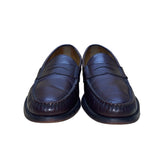 Sebago Men’s Burgundy Leather Handsewn Loafers Slip-On Dress Shoes Size 12 C