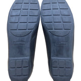 LL Bean Women’s Black Leather Bow Accent Classic Slip-On Ballet Flats Size 8M