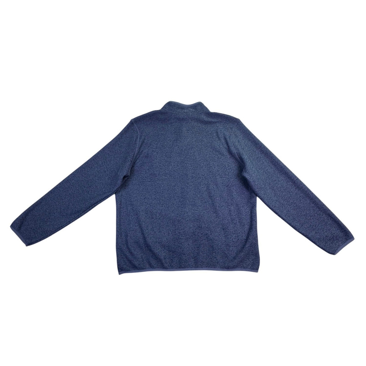 Eddie Bauer Mens Blue 1/4 Button Pullover Fleece Jacket Size XL