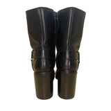 Harley-Davidson Women’s Black Leather Heeled Zelta Harness Boots Size 8.5M