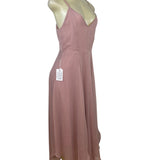 Mia Joy Women’s Dusty Pink Sleeveless Spaghetti Strap Midi Dress Sz S - New