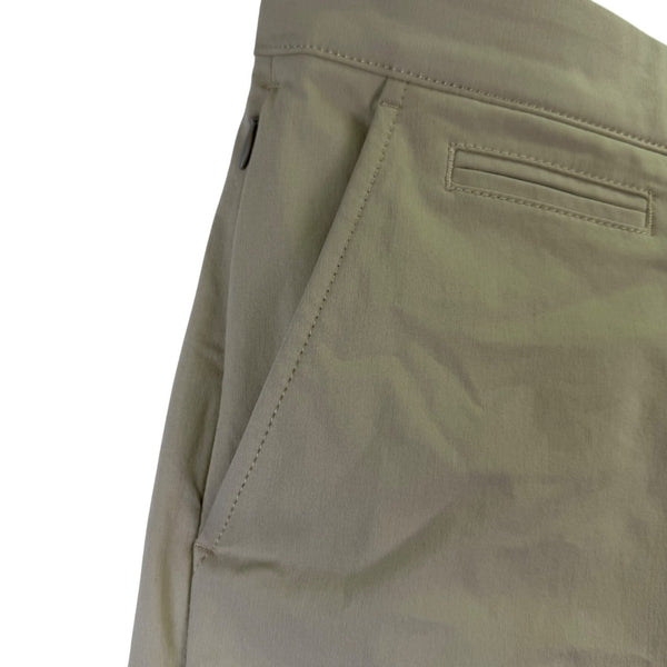 J.Crew Mens Beige Cotton-Blend Slim Tech Pants Durable Workwear Size W32 L32