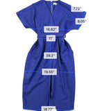 Closet London Womens Blue Kimono Midi Dress With Belt Size US 12