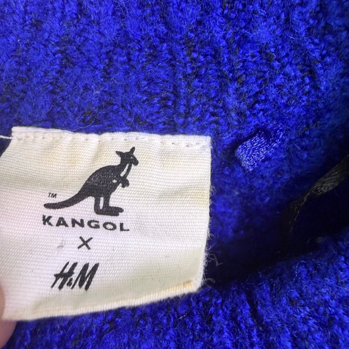Kangol X H&M Womens Multicolor Striped Wool Blend Knit Sweater Pullover Size S
