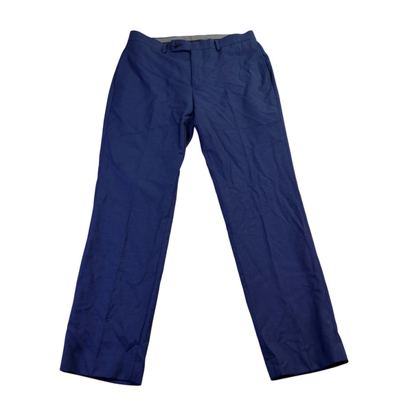Calvin Klein Mens Blue Slim Fit Dress Pants  Classic Trousers Size 32W X 30L 
