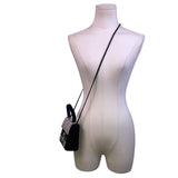 Confetti Women’s Black Velvet & Sequin Holiday House Handbag With Handle & Strap