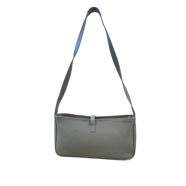 Coro Vesi Women’s Beige Faux Leather Strap Detail Modern Shoulder Bag