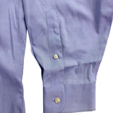 Jos. A. Bank Mens Purple Cotton Dress Shirt Travelers Collection Size 18.5 38