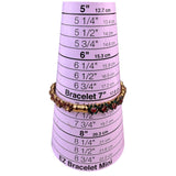 Gold Tone Womens Red Green Stone Bangle Bracelet Sparkling Multi-Gem Design