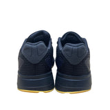 Adidas Kids Black Mesh & Yellow Stripes Lightmotion Duramo SL Sneakers Size 2