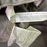 Zara Womens Gray Denim Wide-Leg Cargo Pants With Side Straps Size 2