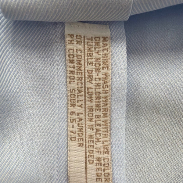 John W. Nordstrom Mens Light Blue Dress Shirt Traditional Fit Sz15.5