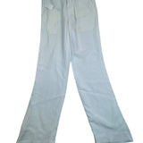 Polo Ralph Lauren Men’s White Linen Flat-Front Dress Pants Size 34-34 - New