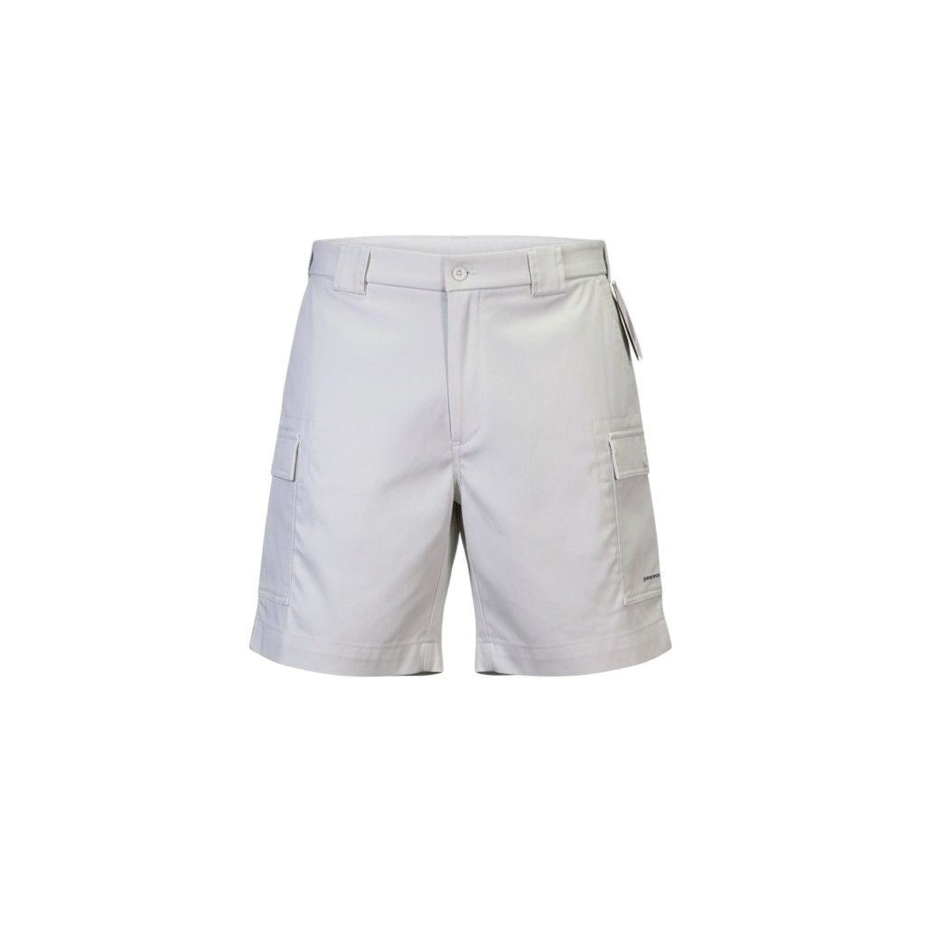 L.L Bean Sportif USA Mens White Cargo Shorts Comfortable Fit  Size L