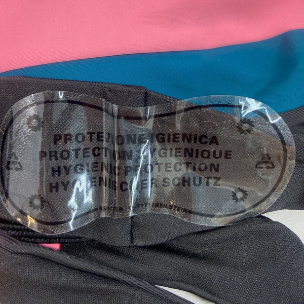Women’s Black and Tricolor Bikini 2 Piece Set Sz L - NWOT
