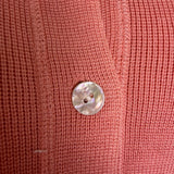 Tommy Bahama Womens Pink Button-Down Cardigan Sweater Size M