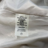 Calvin Klein Womens Light Gray Long Sleeve Blazer Jacket Size 14W Polyester Blen