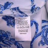Loft Outlet Womens Blue & White Floral Maxi Dress Summer Size XS