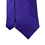 Nicole Miller Mens Purple Silk Tie Solid Traditional Style Approx 57